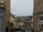 Looking down Grove Street in Bath 