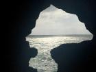 Hercules cave - can you see the shape of Africa?