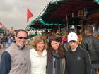 With my parents and brother in Marrakech, Morocco!