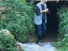 This man gave us a tour of his water mill and then invited us to his home for tea