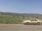 Our grand taxi to Ouzoud - we stopped to enjoy the view