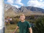 Me in front of the mountain Piatra Secuiului in Torocko (Rimatea)-- a very beautiful mountain!