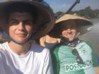 Traditional hats to stay out of the sun!