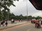 Streets can be occupied by a variety of modes of transportation