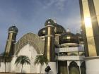 Since its construction in 2008, the Crystal Mosque has become a bright attraction for visitors