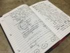 My notebook helps me organize my thoughts while in the midst of investigation