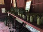 A variety of bombs and weapons used during the Cambodian Civil War