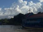 A floating church on Tonle Sap Lake