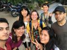 My school friends and me at Dao's birthday dinner 