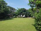 The yard at my hostel 