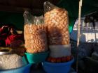 On the right is a bag of puffed puri