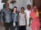 Ghanshyam introduced us to his friends on our way to the airport