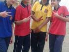 Aunty sent me a photo of her daughter (far left) during Sports Day 