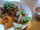 There's so much more than just Indian food here! My friend sent me this picture of his Mexican-style dinner