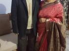 Aunty and Uncle before we went to a shaadi