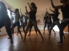 I am at the left in this picture. This was at a private dance class