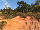 This is the cliff that I made my mud mask from
