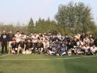 We also take group photos of both teams after every game