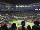 Watching Roger Federer play!
