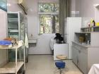 I tweaked my knee playing football, and this was the almost creepy hospital room