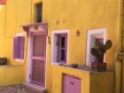 Picture of a small house in one of the villages we visited 