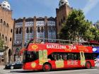 Tour bus that we used to sight-see Barcelona 