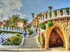 One of the views of Park Guell