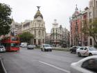 Example of the architecture of the buildings in Madrid 