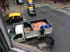 There's so much meat consumed in Argentina, they have a whole separate garbage truck for it!