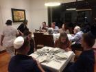 It was great being back together with a Jewish community.