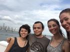 My island friends and I took a break from studying monkeys, kinkajous and coatis to visit Panamá together