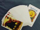These are Spanish "barajas" (cards) which are played a lot in Madrid. I actually used to play with these as a kid with my grandmother
