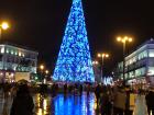 Last of the Christmas decorations in Puerta Del Sol 