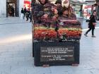 Street performers in Puerta del Sol 