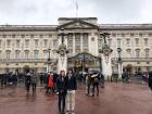 Buckingham Palace! David and I were very excited to see where the Queen lives. 