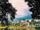 The lake in Belo Horizante is beautiful during the early mornings