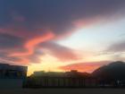 The sunset after school