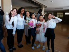 Me with a few of my students