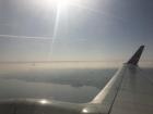 The airplane to Jeju