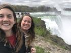 Me and my college roommate on our trip to Niagara Falls! 
