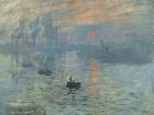 This painting, which Monet called "Impression, Sunrise," was what inspired the name Impressionism