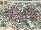 A map of Paris from the year 1615 by the Swiss artist Merian shows how important the Seine was even 400 years ago!