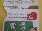 Aiden also does judo on the weekends, and here's some rules for judo class... in French! 