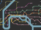 Mini Metro looks like a Metro map of a busy city, and my last game is based on Paris!