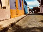 Uruguayans love to paint their houses different colors. In the historic centro you will find brightly colored houses that you can only get to by cobblestone roads