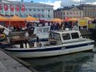 A view of the Market Square stalls