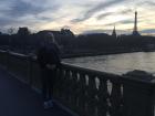 Clara, my German sister, and I after reuniting in Paris in 2015!