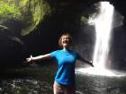 I rejoiced at Cueva del Esplendor, a beautiful waterfall a few hours from Medellín