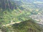View from the top of the Stairway to Heaven hike in Hawaii