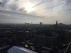 View of Groningen from a church tower
